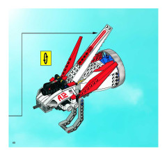 LEGO 8106 instructions page 40 – build guide