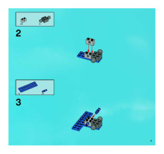 LEGO 8106 instructions page 5 – build guide