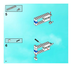 LEGO 8106 instructions page 52 – build guide