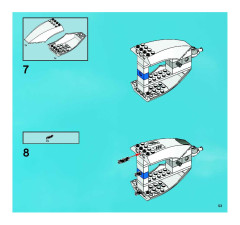 LEGO 8106 instructions page 53 – build guide