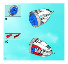 LEGO 8106 instructions page 54 – build guide