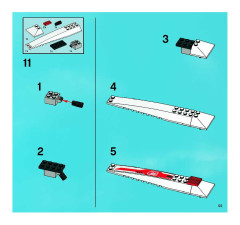 LEGO 8106 instructions page 55 – build guide