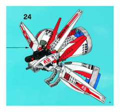 LEGO 8106 instructions page 57 – build guide