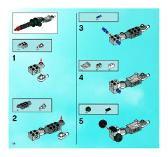 LEGO 8106 instructions page 58 – build guide
