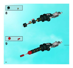 LEGO 8106 instructions page 60 – build guide