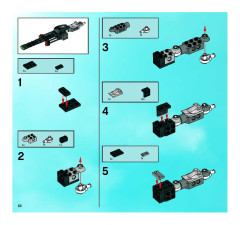 LEGO 8106 instructions page 62 – build guide