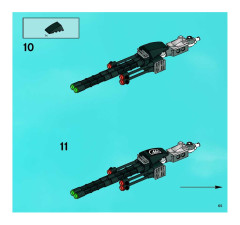 LEGO 8106 instructions page 65 – build guide