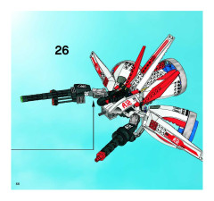 LEGO 8106 instructions page 66 – build guide