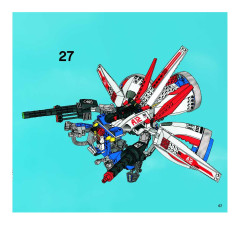 LEGO 8106 instructions page 67 – build guide