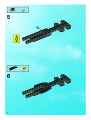 LEGO 8107 instructions page 6 – build guide