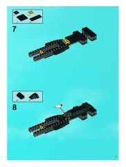 LEGO 8107 instructions page 7 – build guide