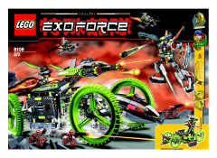 LEGO 8108 instructions page 1 – build guide