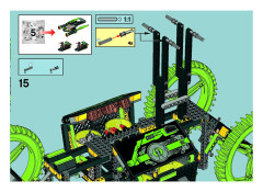 LEGO 8108 instructions page 19 – build guide