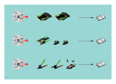 LEGO 8108 instructions page 2 – build guide