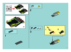 LEGO 8108 instructions page 3 – build guide