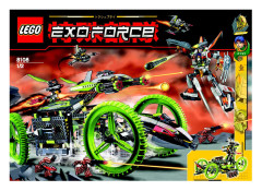 LEGO 8108 instructions page 1 – build guide