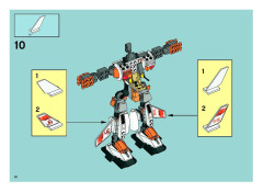 LEGO 8108 instructions page 20 – build guide