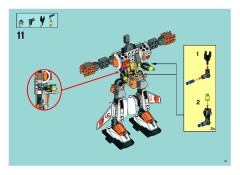 LEGO 8108 instructions page 21 – build guide
