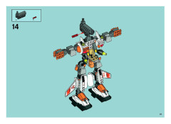 LEGO 8108 instructions page 23 – build guide