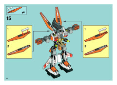 LEGO 8108 instructions page 24 – build guide