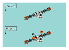 LEGO 8108 instructions page 7 – build guide