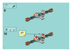 LEGO 8108 instructions page 8 – build guide