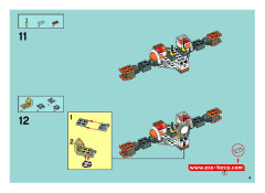 LEGO 8108 instructions page 9 – build guide