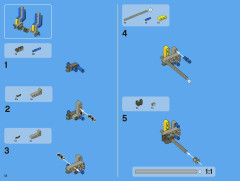 LEGO 8109 instructions page 12 – build guide