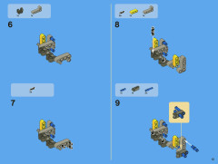 LEGO 8109 instructions page 13 – build guide