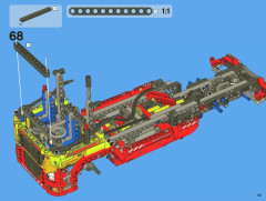 LEGO 8109 instructions page 43 – build guide