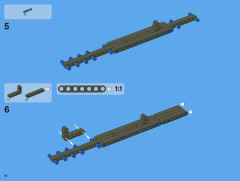 LEGO 8109 instructions page 10 – build guide