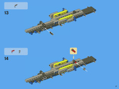 LEGO 8109 instructions page 17 – build guide