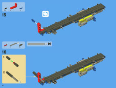 LEGO 8109 instructions page 18 – build guide
