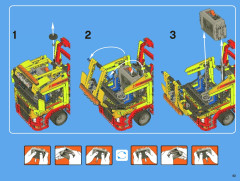 LEGO 8109 instructions page 43 – build guide