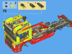 LEGO 8109 instructions page 5 – build guide