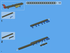 LEGO 8109 instructions page 8 – build guide