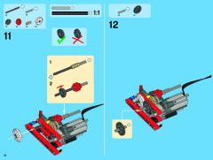 LEGO 8109 instructions page 12 – build guide