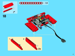 LEGO 8109 instructions page 17 – build guide