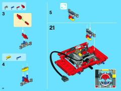 LEGO 8109 instructions page 20 – build guide