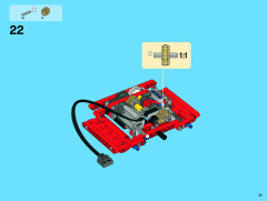 LEGO 8109 instructions page 21 – build guide