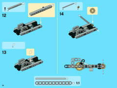 LEGO 8109 instructions page 38 – build guide