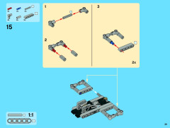 LEGO 8109 instructions page 39 – build guide