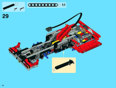 LEGO 8109 instructions page 54 – build guide