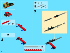 LEGO 8109 instructions page 6 – build guide