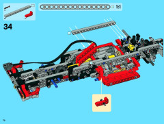 LEGO 8109 instructions page 70 – build guide