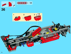 LEGO 8109 instructions page 72 – build guide