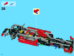 LEGO 8109 instructions page 74 – build guide