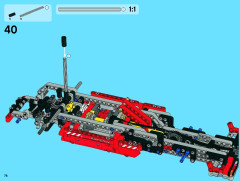 LEGO 8109 instructions page 76 – build guide