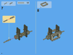 LEGO 8110 instructions page 10 – build guide