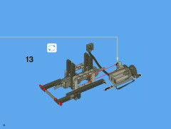 LEGO 8110 instructions page 16 – build guide